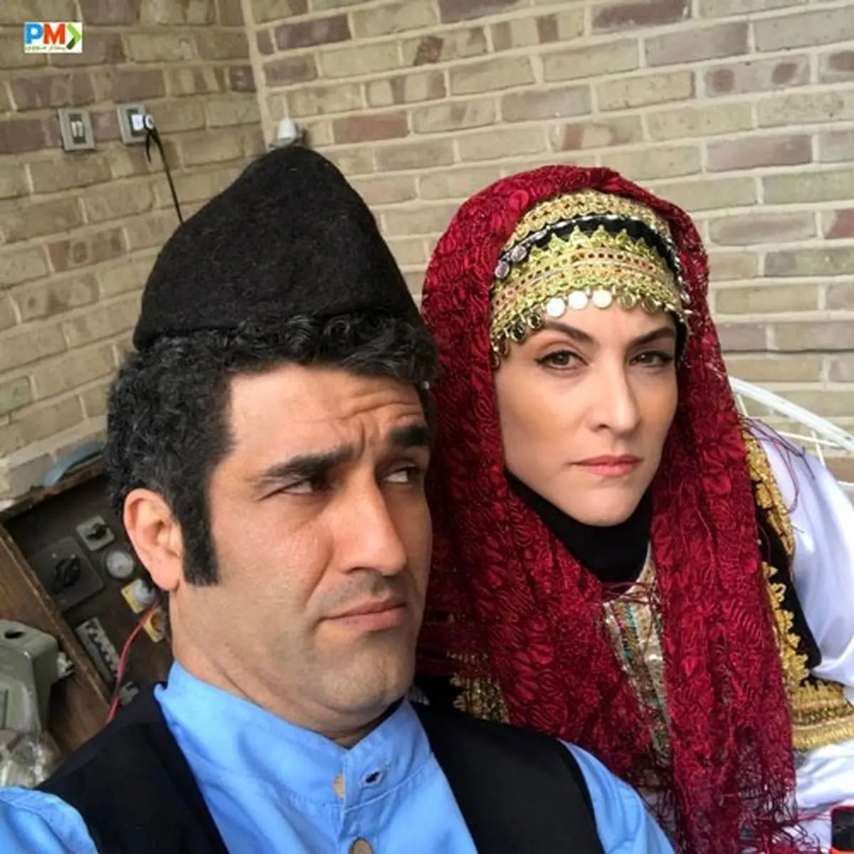 عکس مشکوک پژمان جمشیدی و همسر بازیگر سریال پایتخت | نسبت همسر ارسطوی پایتخت با پژمان جمشیدی لورفت