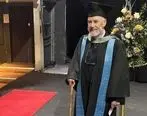 مسن ترین فارغ التحصیل دنیا| مدرک فوق لیسانس در 95 سالگی!