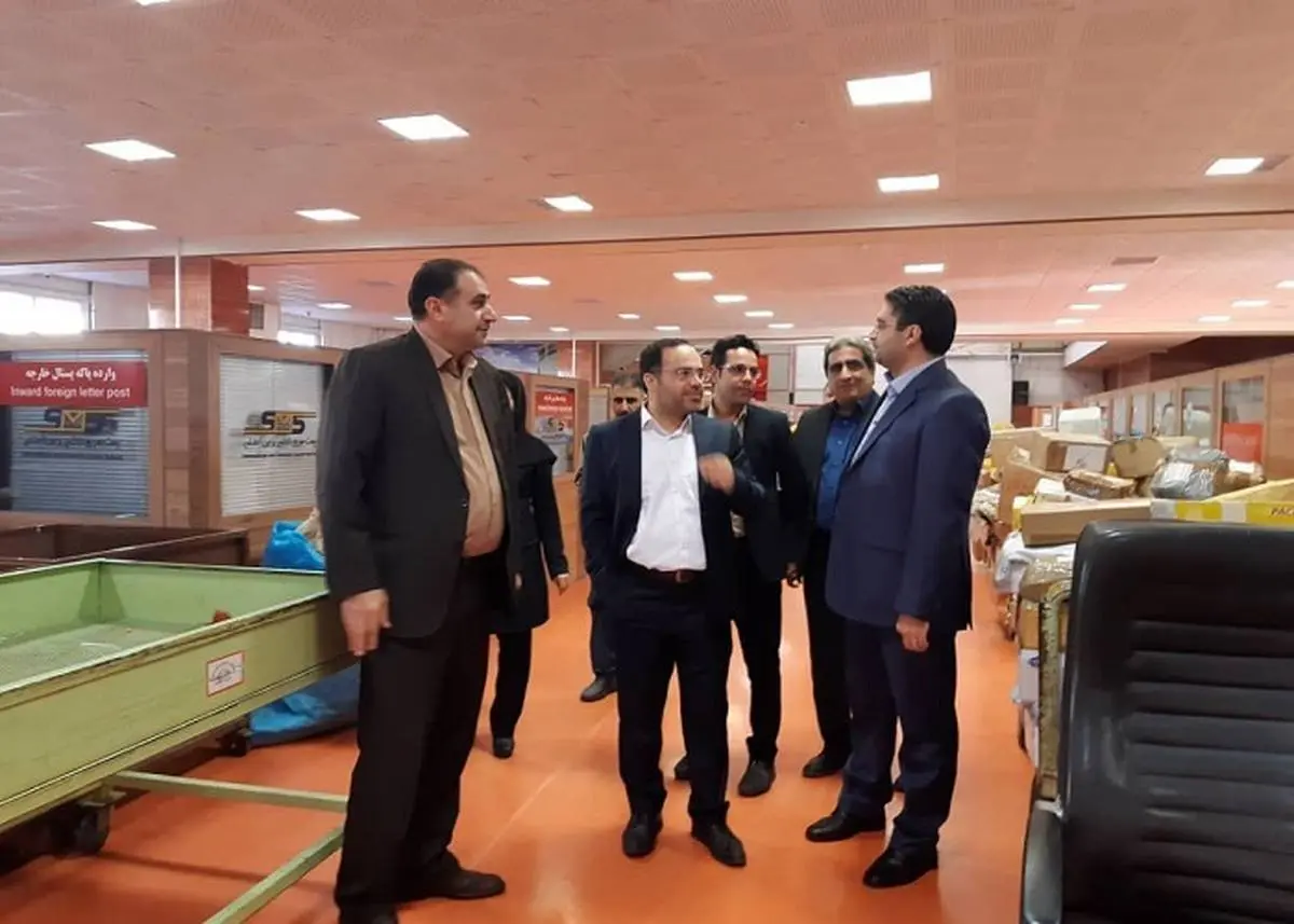 افزایش ظرفیت توسعه خدمات پستی در فرودگاه امام خمینی (ره) بررسی شد