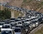 ترافیک پرحجم در محور‌های هراز و فیروزکوه