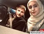 ماشین پسر امین حیایی و مادرش در خیابان های تهران غوغا کرد | پسر امین حیایی ثروت پدرش را به رخ کشید