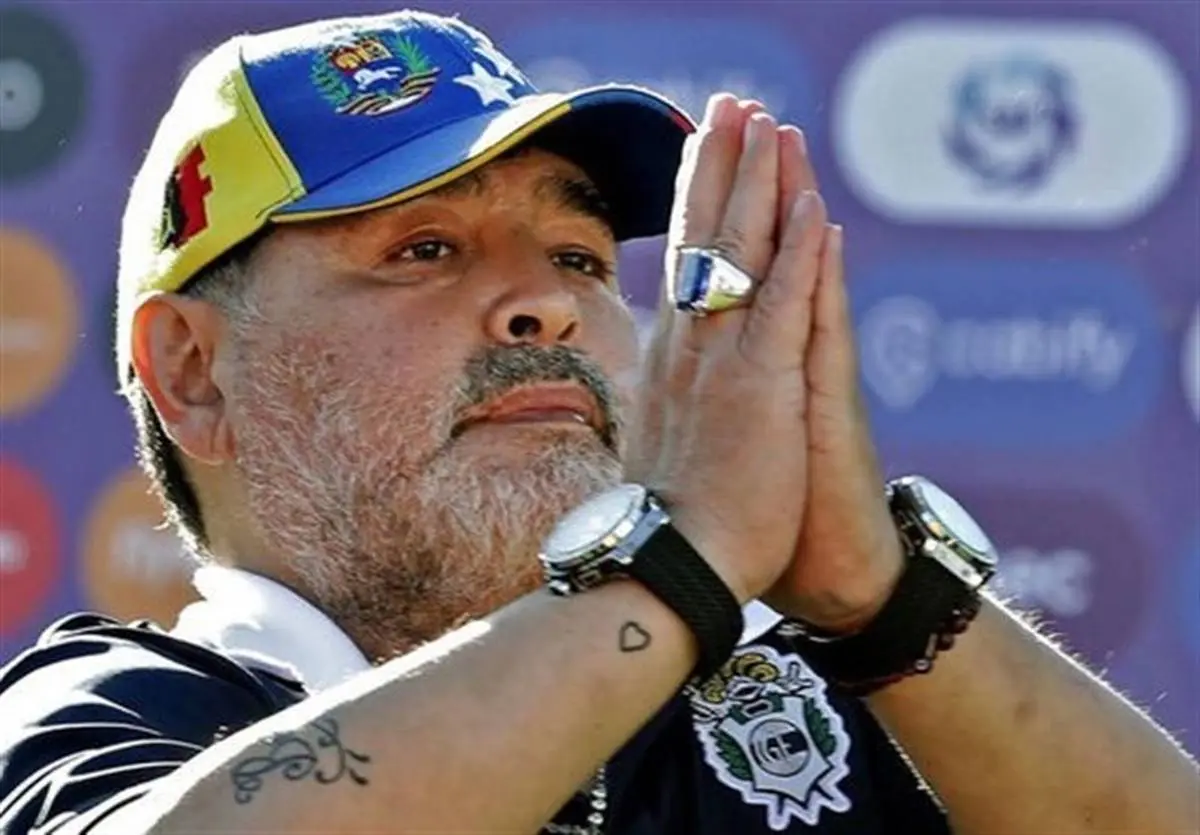 مارادونا:همه اموالم را وقف می‌کنم