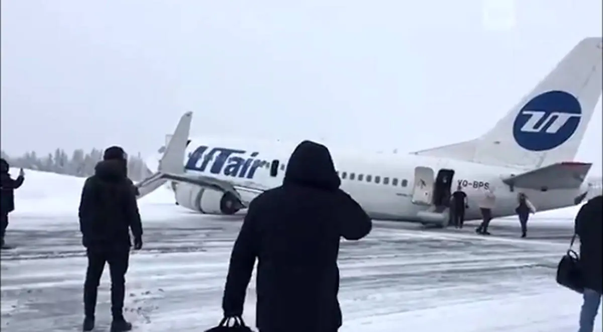 حادثه برای هواپیمای بوئینگ در روسیه