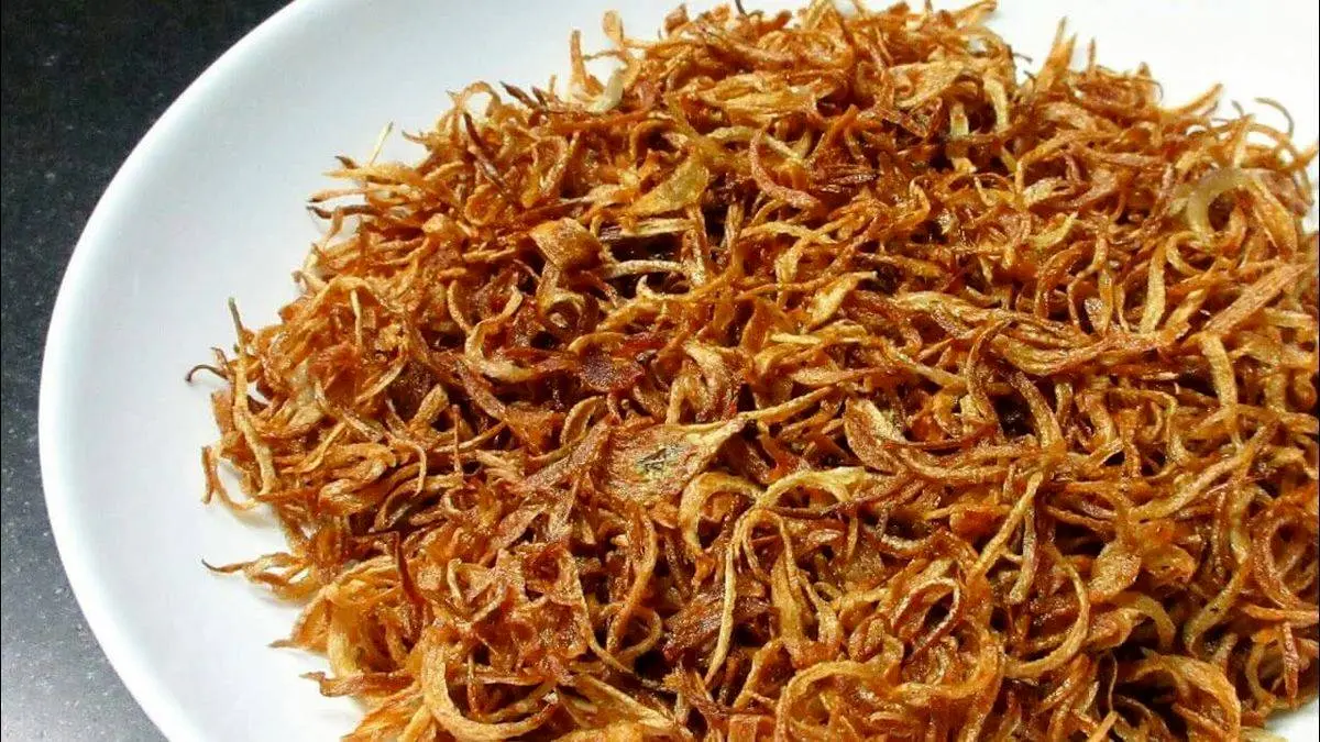 بدون روغن پیاز سرخ کن | چطوری با هواپز پیاز سرخ کرده درست کنم؟