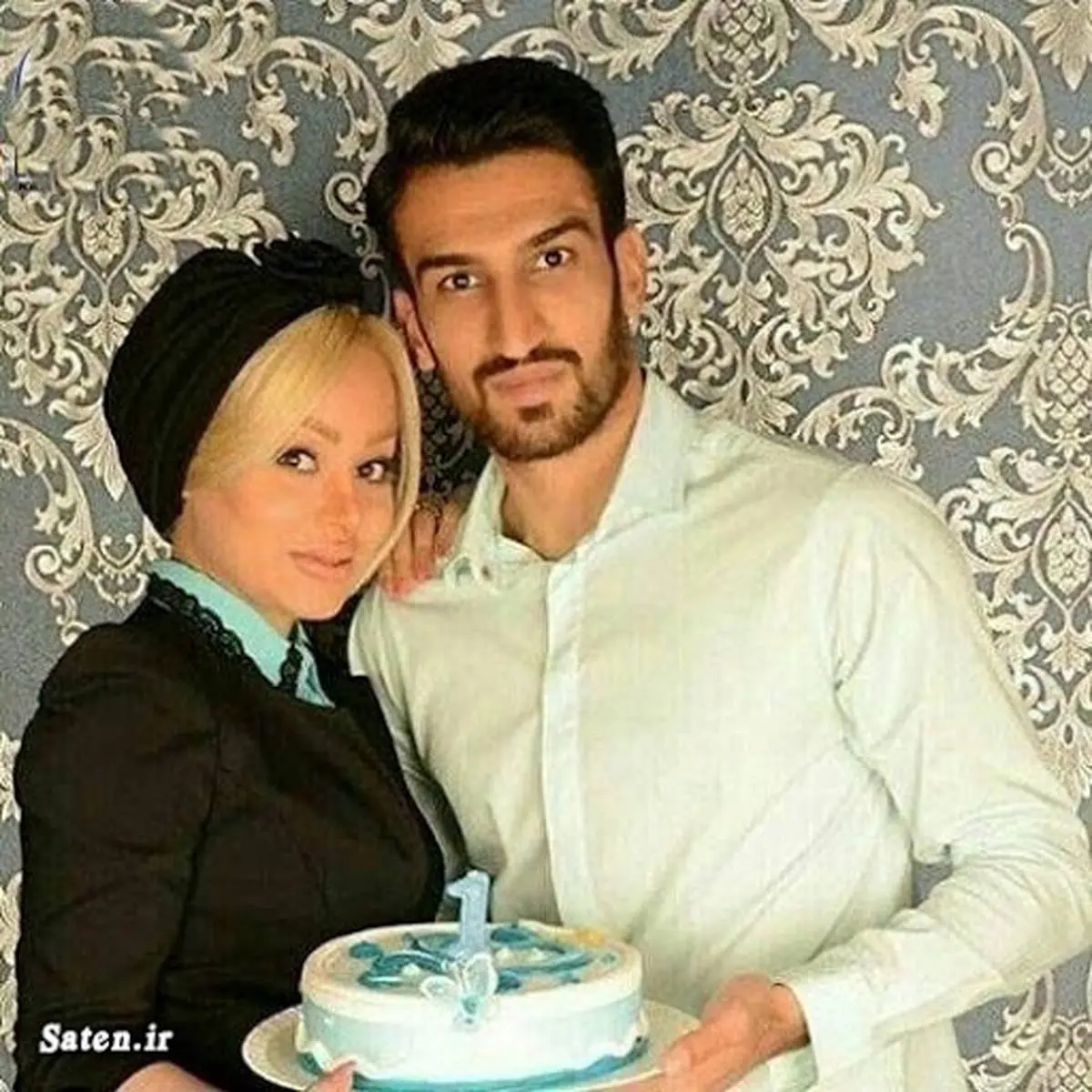 ماجرای آشنایی و ازدواج حسین ماهینی و همسرش + تصاویر جنجالی
