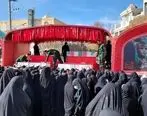 حضور همکاران ذوب آهنی در مراسم تشییع پیکرهای مطهر شهدای گمنام در زرین شهر 