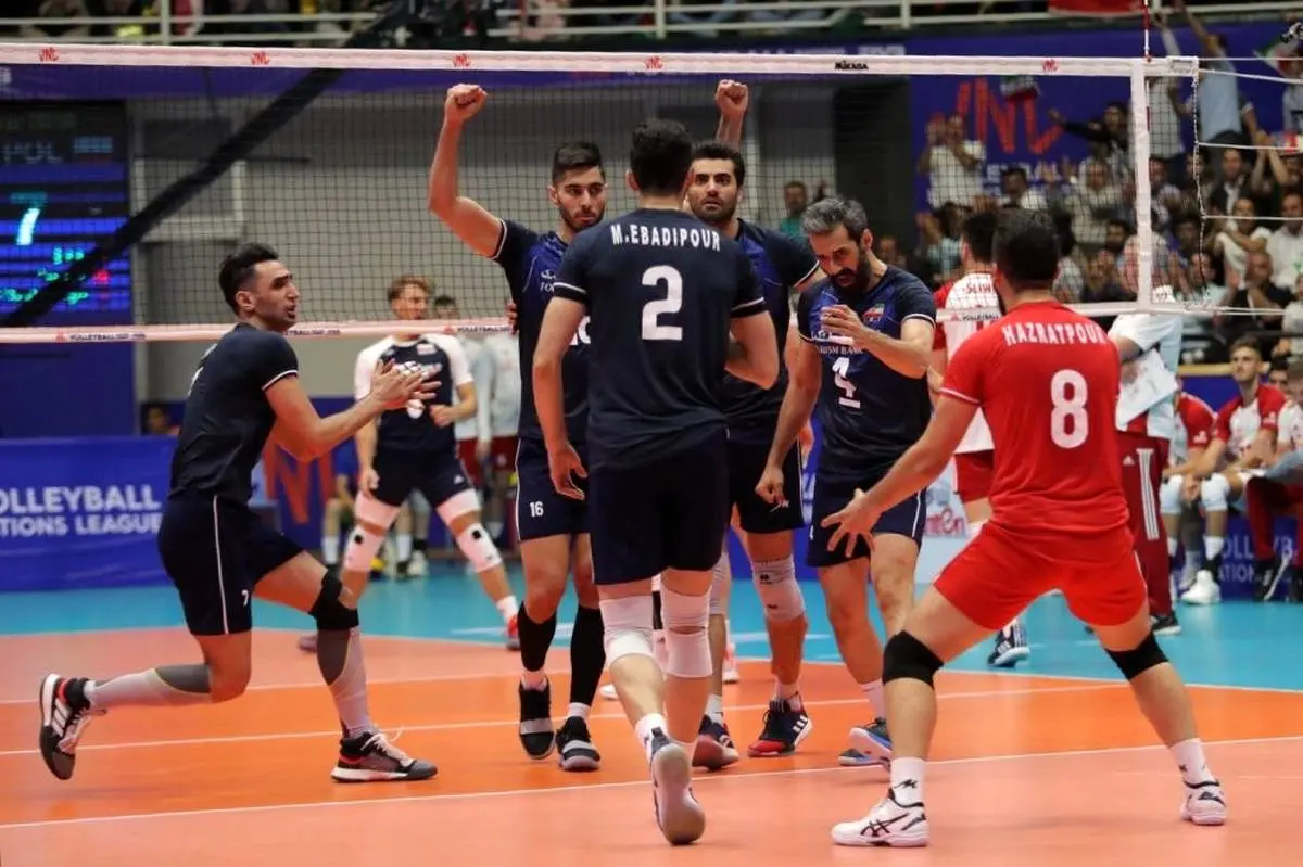 ساعت بازی والیبال ایران و امریکا | چهارشنبه 17 مهر + پیش بازی