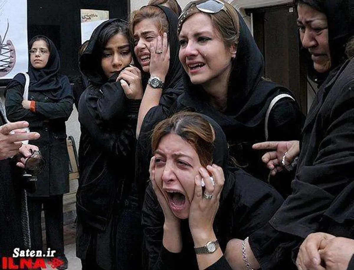 فریبا نادری دوباره عزادار شد | ضجه زنی و خاک پاشی فریبا نادری در بهشت زهرا تهران