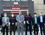 بازدید مدیران بانک توسعه تعاون کشور از شرکت فولاد اکسین خوزستان