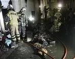 بازار تهران شبانه آتش گرفت