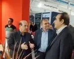 بازدید دو معاون وزیر صنعت معدن و تجارت از غرفه ایمیدرو- نمایشگاه پژوهش