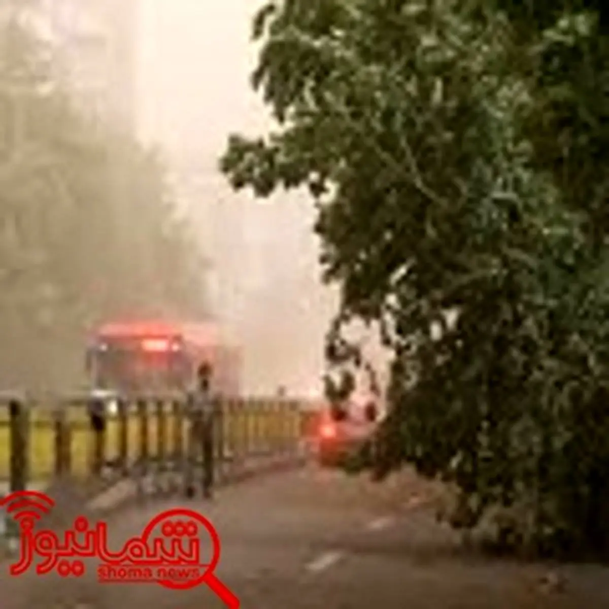 طوفان تهران را درنوردید؛ باران هوا را تازه کرد