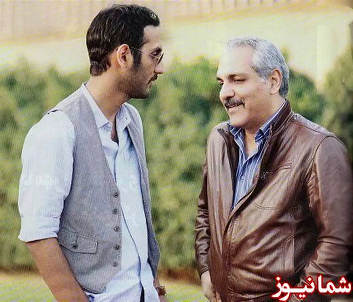 عکس/مهران مدیری و پسرش فرهاد