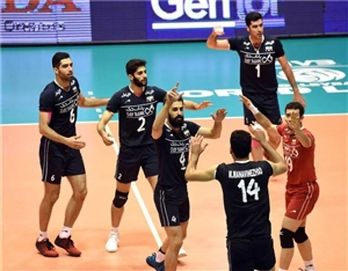 زمان بازی والیبال ایران و صربستان