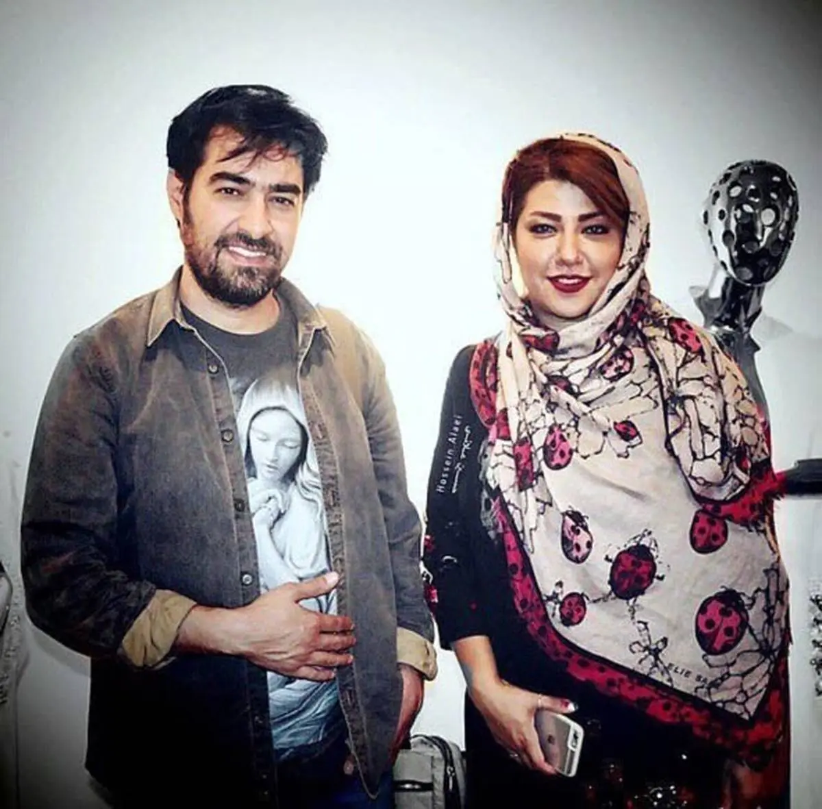 عکس/ شهاب حسینی و همسرش