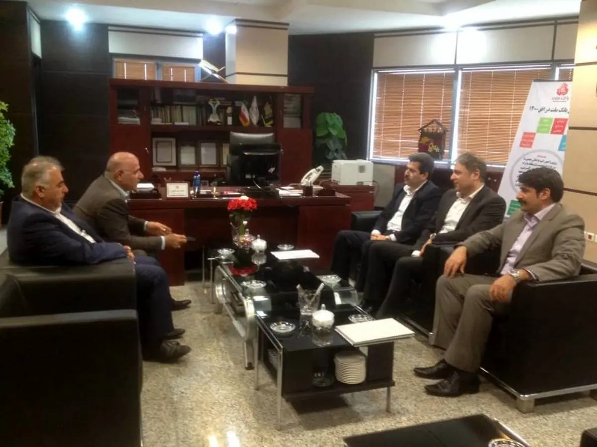 نشست هم اندیشی مدیران بانک ملت و شرکت بیمه "ما" دراستان بوشهر