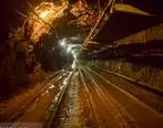 معدن زیرزمینی انگوران به نوارنقاله 1100 متری مجهز شد