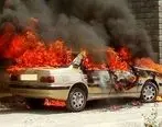 فیلم عجیب از آتش زدن خودرو ها در تهران | فیلم آتش زدن خودرو