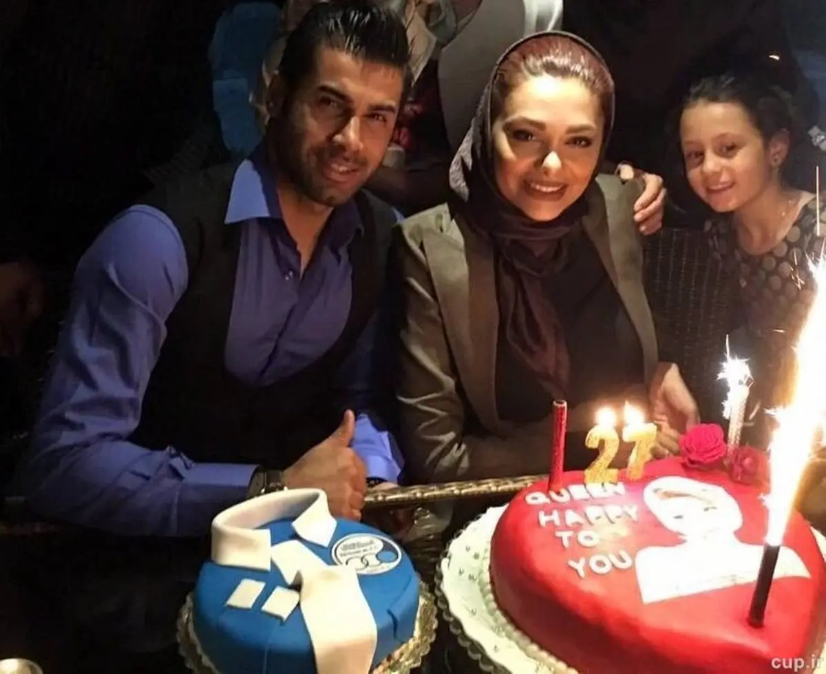 عکس جنجالی و لورفته فوتبالیست معروف در کنار همسرش + بیوگرافی و تصاویر جدید