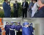 بازدید اعضای شورای تامین شهرستان بندرماهشهر از بخش کرونا بیمارستان صنایع پتروشیمی