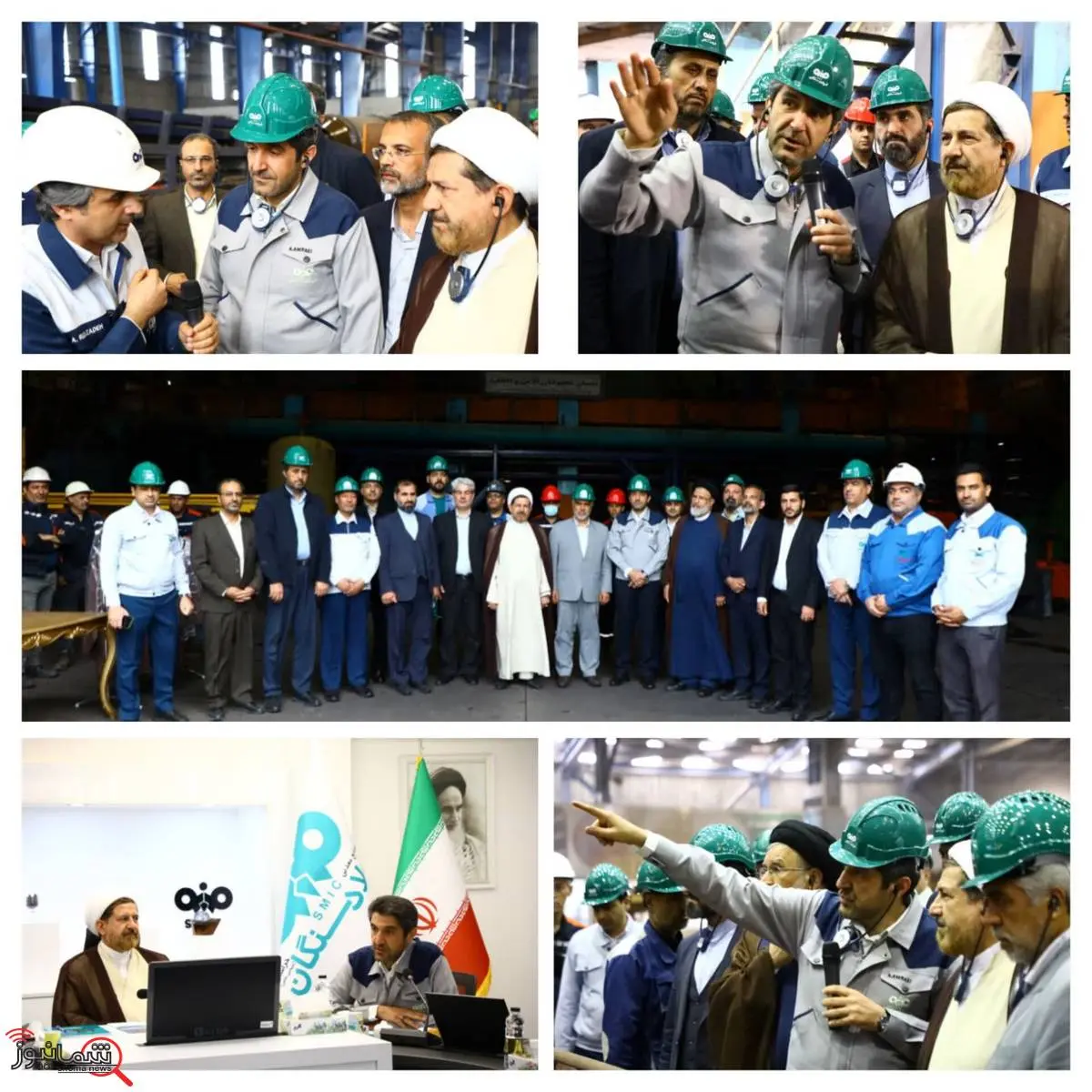 بازدید رئیس کل دادگستری استان خراسان رضوی از فولاد سنگان