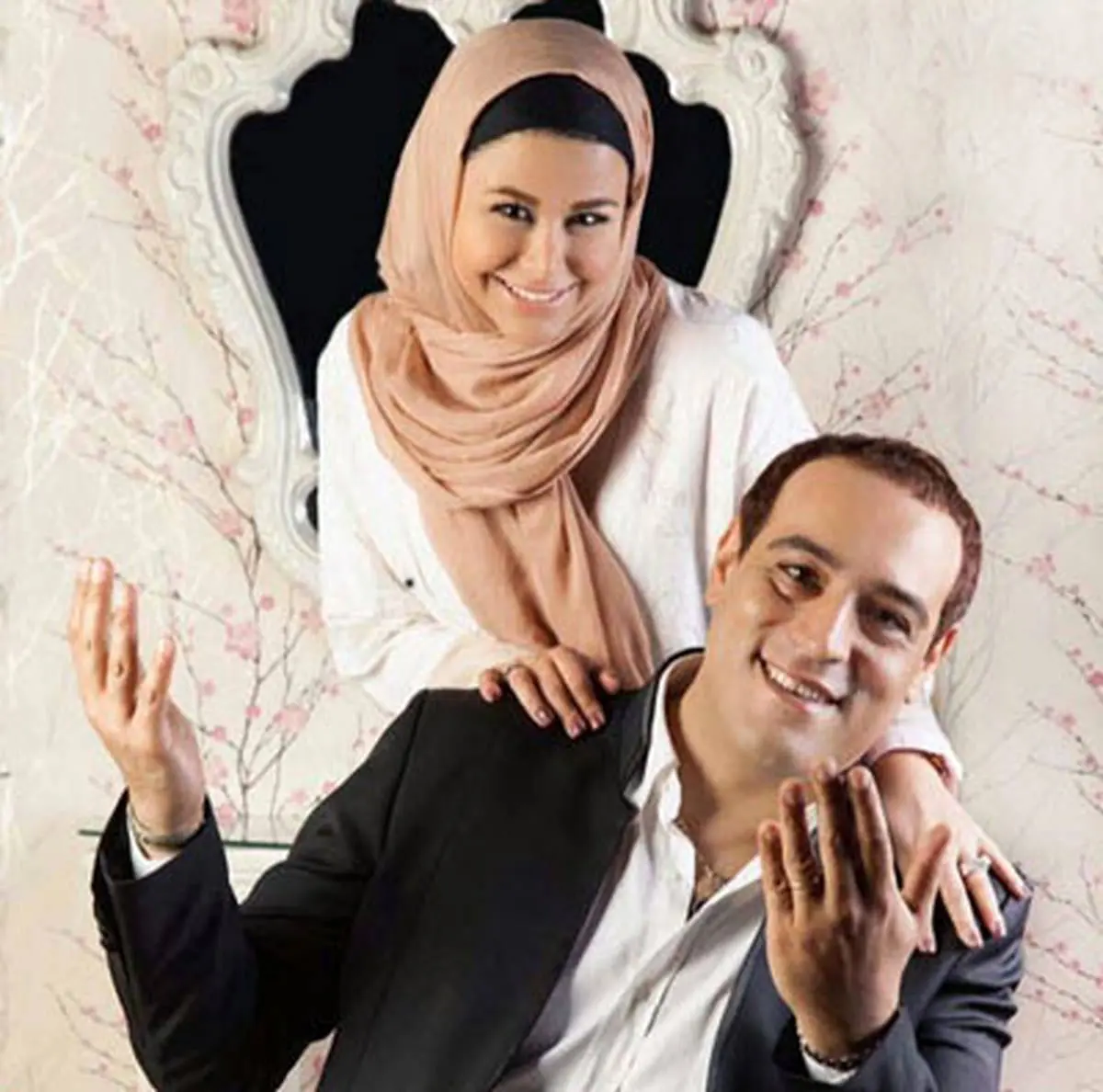 چهارمین سالگرد ازدواج امیریل ارجمند و یاسمینا باهر + عکس