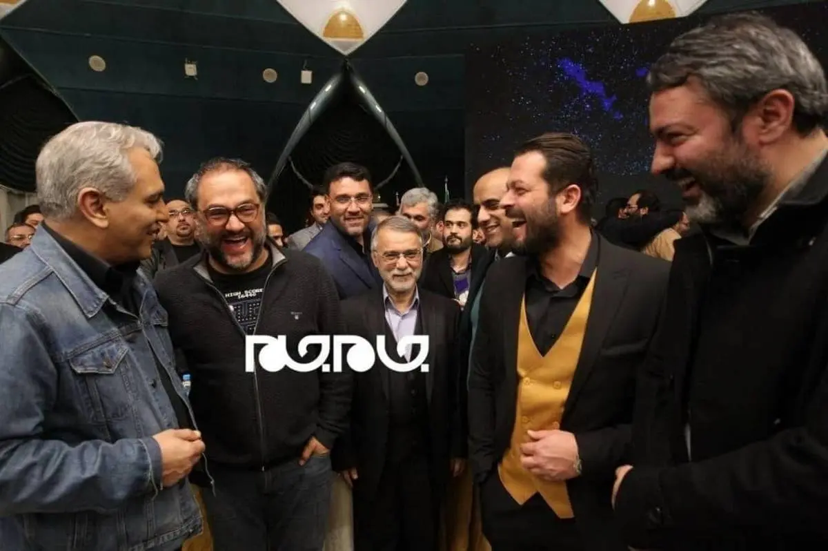 رامبد جوان، مهران مدیری و پژمان بازغی  در کنار هم + عکس
