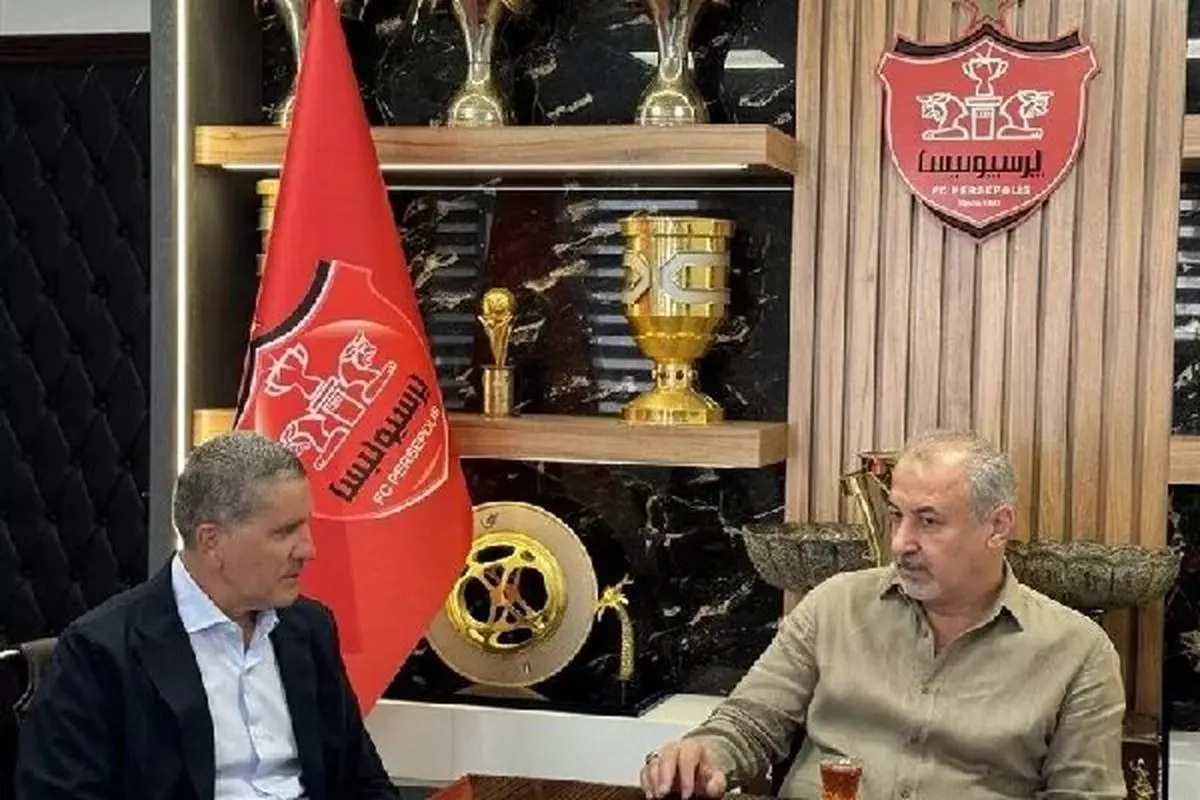 دیدار مدیرعامل پرسپولیس با سرمربی تیم / وضعیت پرسپولیس وخیم شد