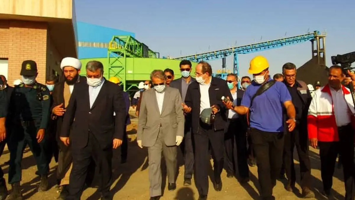 کارخانه فرآوری کنسانتره زغال‌سنگ ممرادکو، از پروژه‌های میدکو افتتاح شد