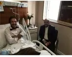 آخرین تصویر از ابوالفضل پورعرب در بیمارستان | ابوالفضل پورعرب لبخند زد