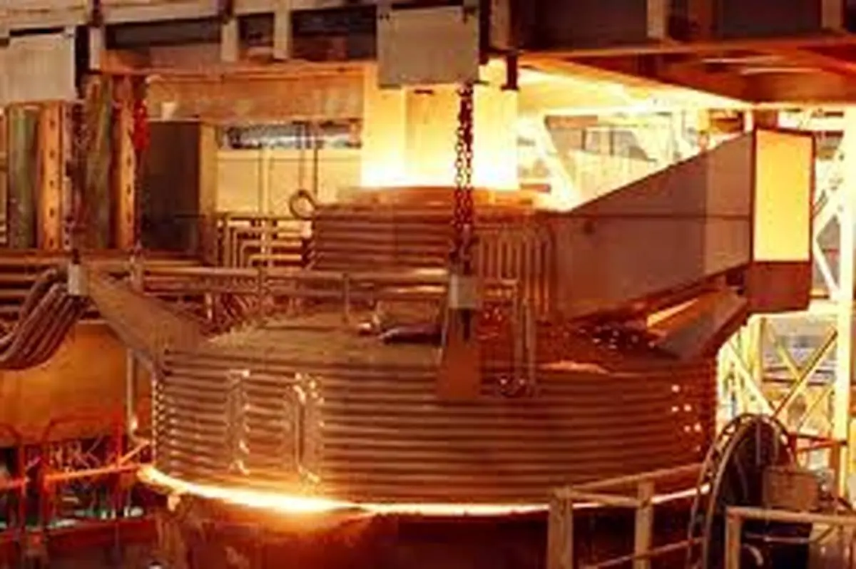 دستیابی به بالاترین میزان تولید فولاد خام در تاریخ فولاد مبارکه