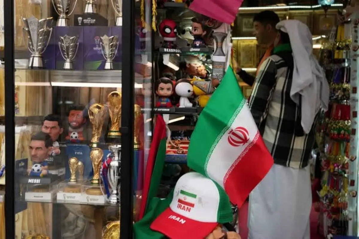 لحظه شماری برای آغاز بازی | تصاویر رختکن تیم ملی ایران پیش از دیدار با قطر