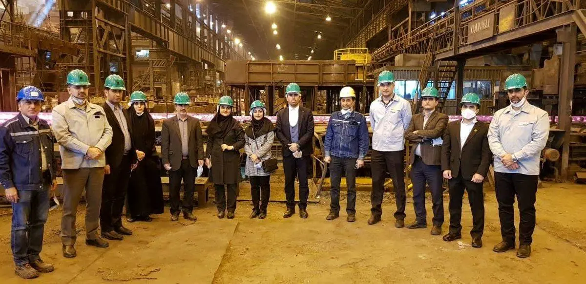 بازدید رییس مرکز ساخت داخل، ماشین سازی و تجهیزات وزارت صمت از شرکت فولاد خوزستان