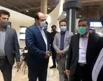 بازدید امیرآبادی نماینده مردم استان قم از غرفه شرکت صنعت ورق آرین پاژ