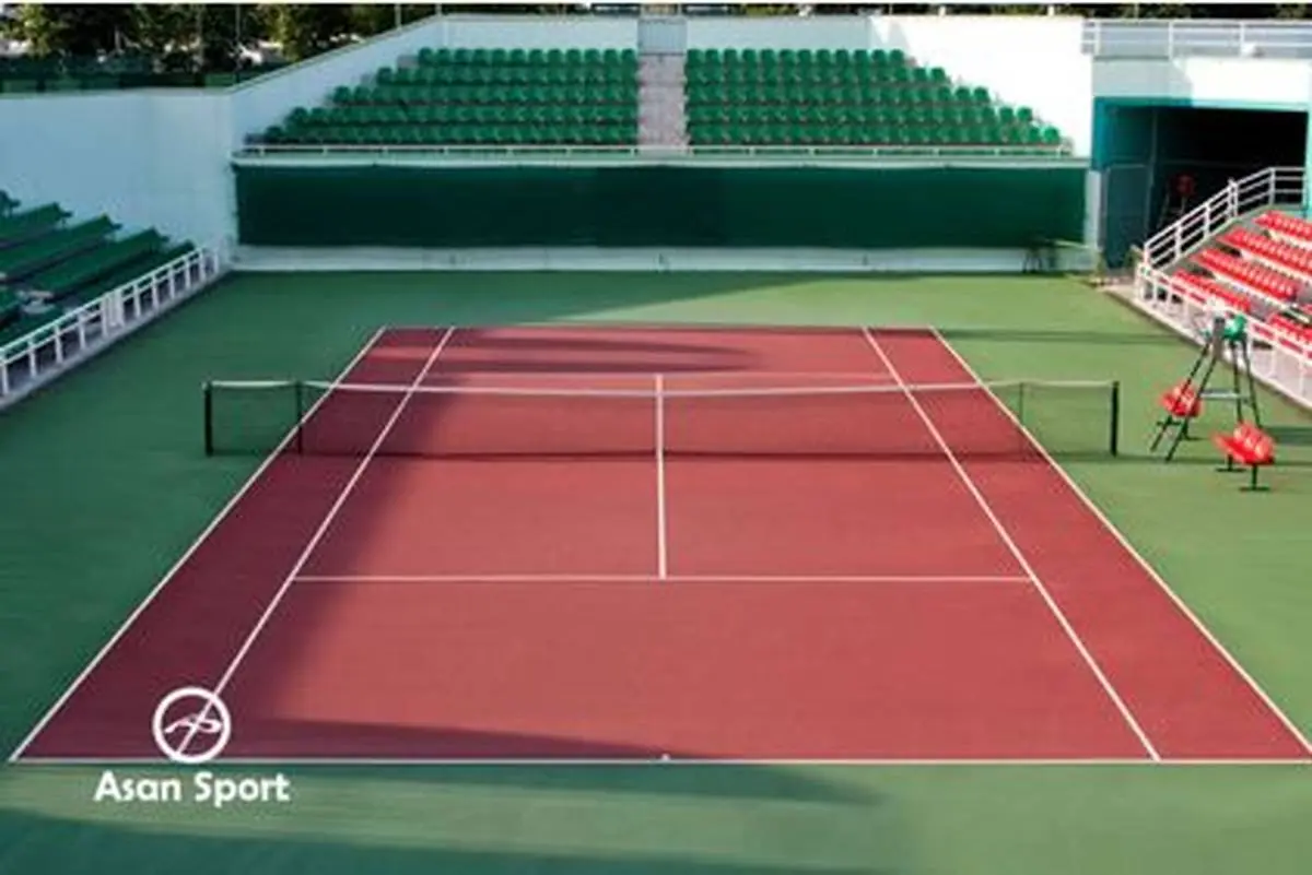 اجاره آنلاین زمین تنیس در ایران در asan sport