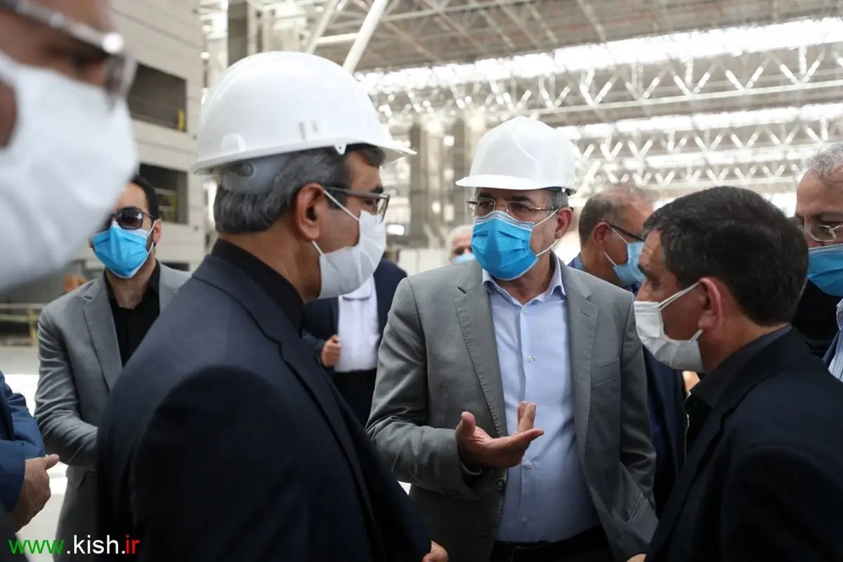 تصاویر: بازدید دبیر شورایعالی مناطق آزاد از ترمینال جدید فرودگاه کیش 