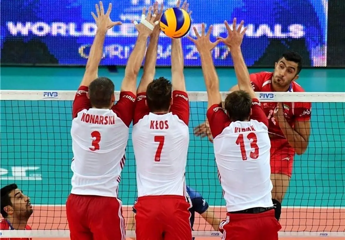 ساعت دیدار تیم های والیبال ایران و لهستان مشخص شد