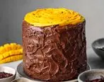 طرز تهیه کیک انبه بسیار زیبا و خوشمزه 