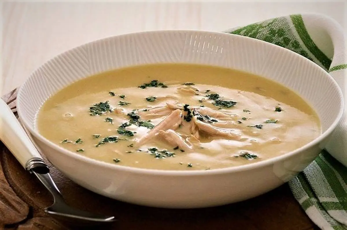 یک سوپ خوشمزه رستورانی برای روزهای سرد | طرز تهیه سوپ شیر و خامه با طعمی خاص + فیلم 