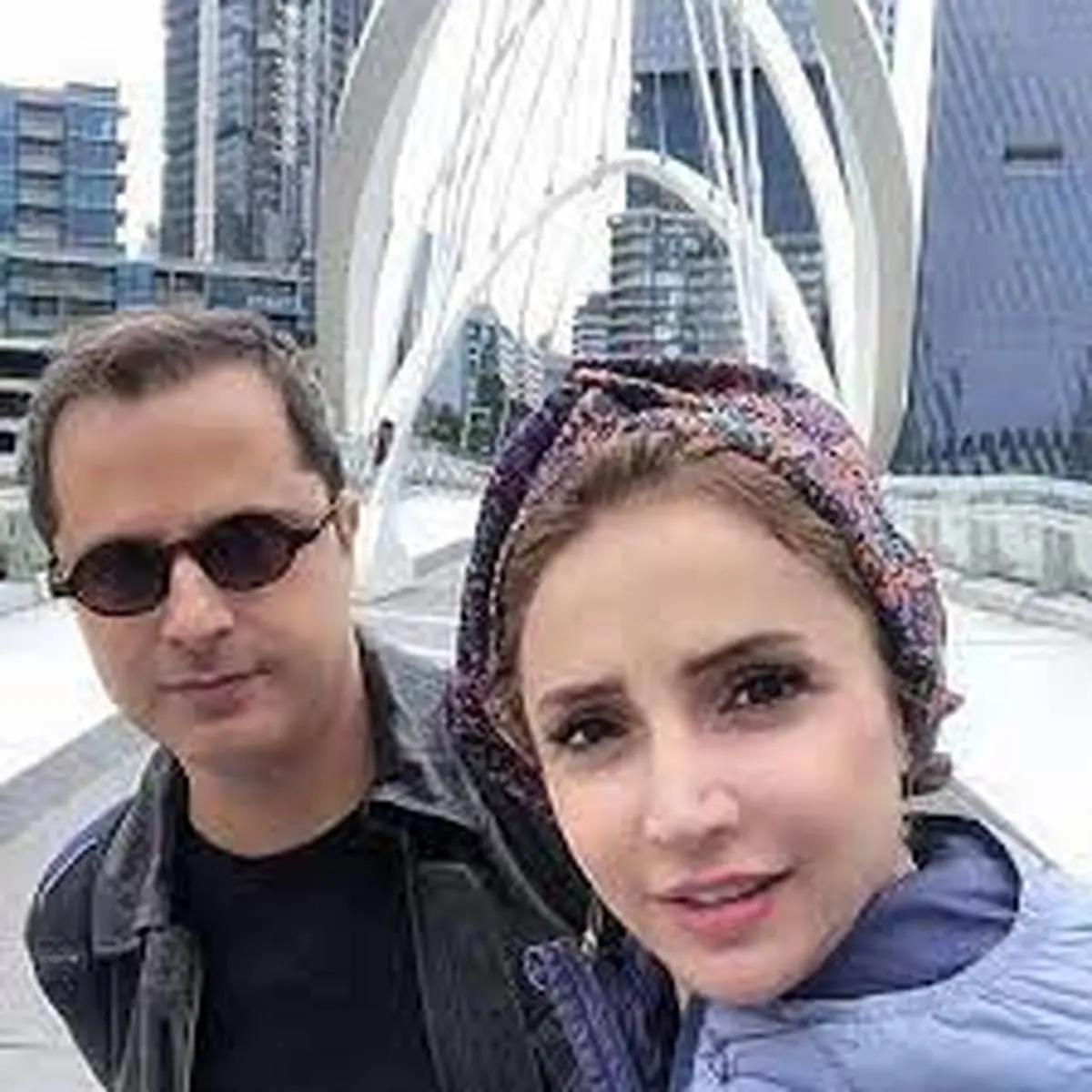 شبنم قلی خانی و همسرش + عکس 