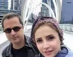شبنم قلی خانی و همسرش + عکس 