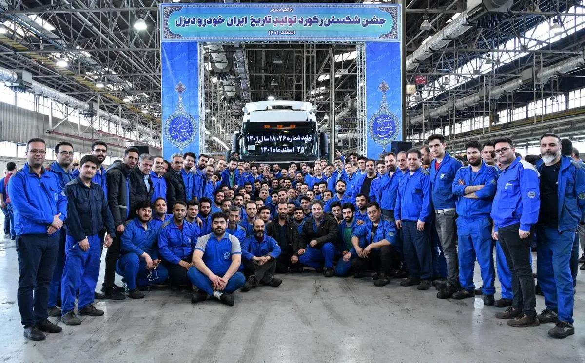 برنامه تولید ۳۹ هزار دستگاهی ایران خودرو دیزل در سال ۱۴۰۲
