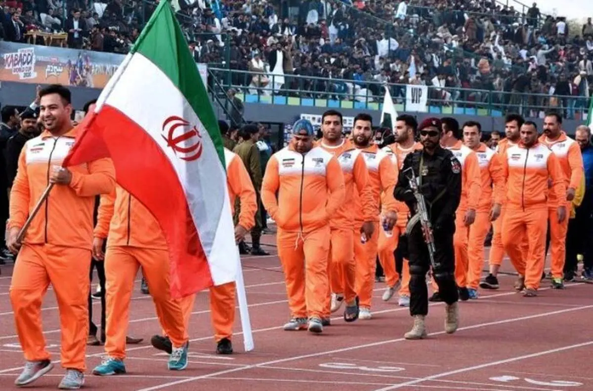  پیروزی تیم ملی کبدی ایران در مسابقات قهرمانی جهان
