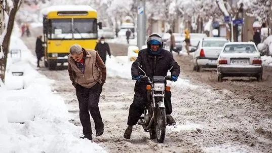 آغاز سرما  یخبندان کشور از امشب +فیلم