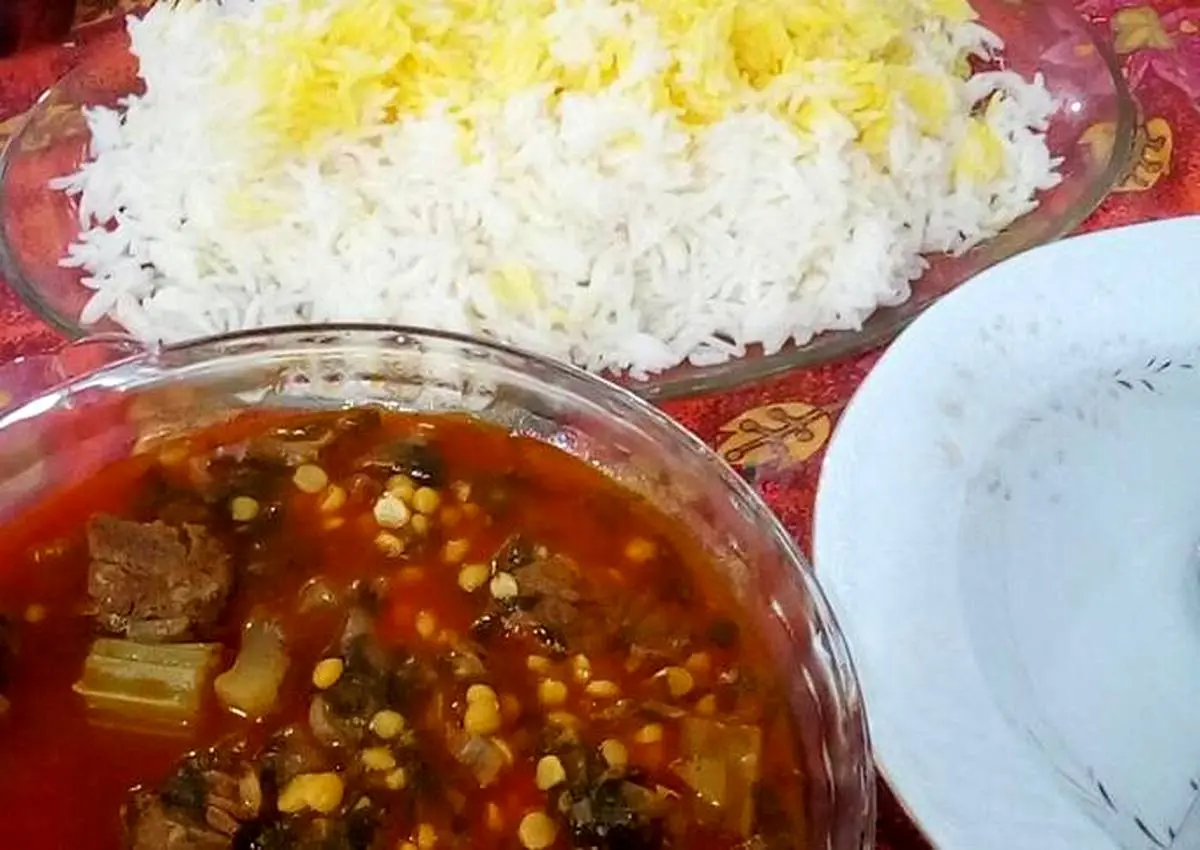 طرز تهیه خورش قیمه کرفس ساده و مجلسی