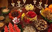 تزئین سفره شب یلدا + تصاویر