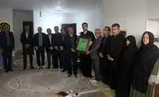 ادای احترام معاون مدیرعامل بانک مسکن به مقام شامخ شهید جودت / گرامیداشت یاد مظلومیتی که در حمله رژیم صهیونیستی رقم خورد