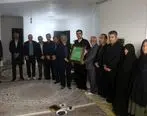 ادای احترام معاون مدیرعامل بانک مسکن به مقام شامخ شهید جودت / گرامیداشت یاد مظلومیتی که در حمله رژیم صهیونیستی رقم خورد