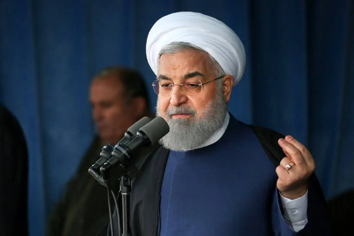 سخنرانی حسن روحانی در روز 22 بهمن 
