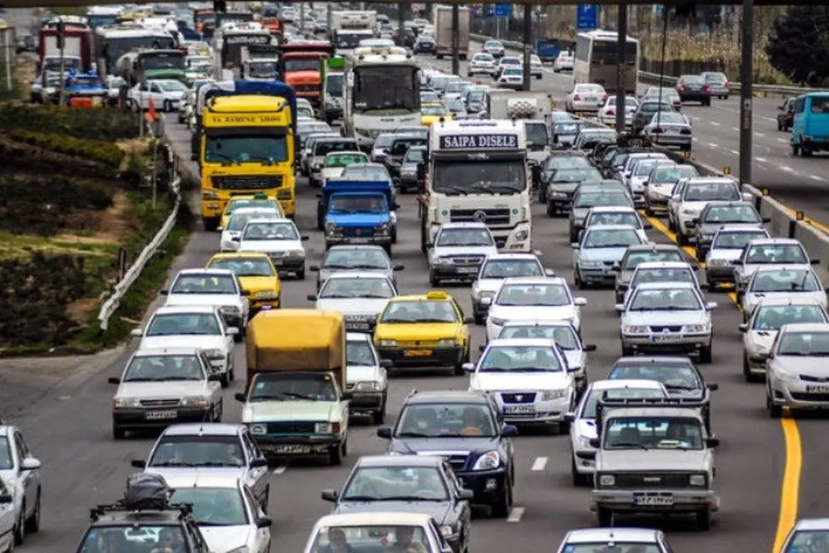 اخرین وضعیت ترافیکی وجوی جاده ها و راه ها 